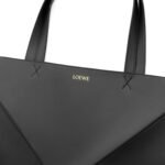 LOEWE PUZZLE FOLD TOTE XL BAG IN SHINY CALFSKIN