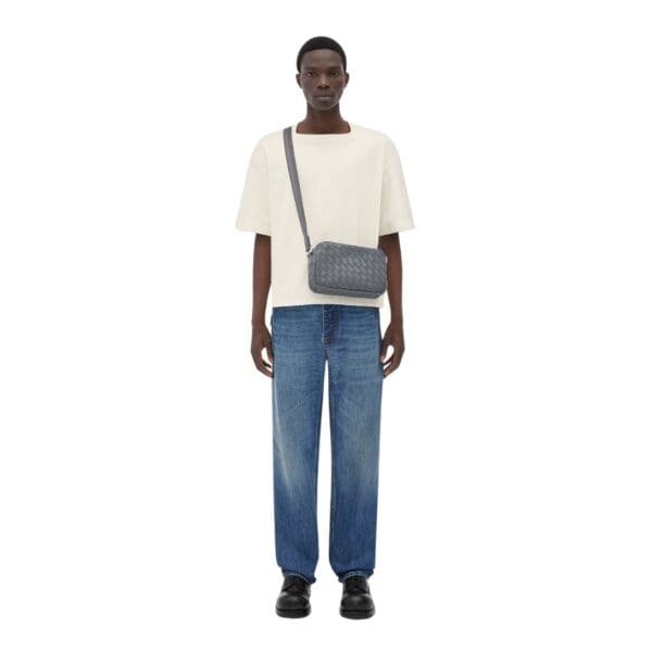 BOTTEGA VENETA SMALL INTRECCIATE CAMERA BAG