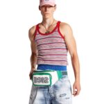 DSQUARED2 SPIKER BELT BAG