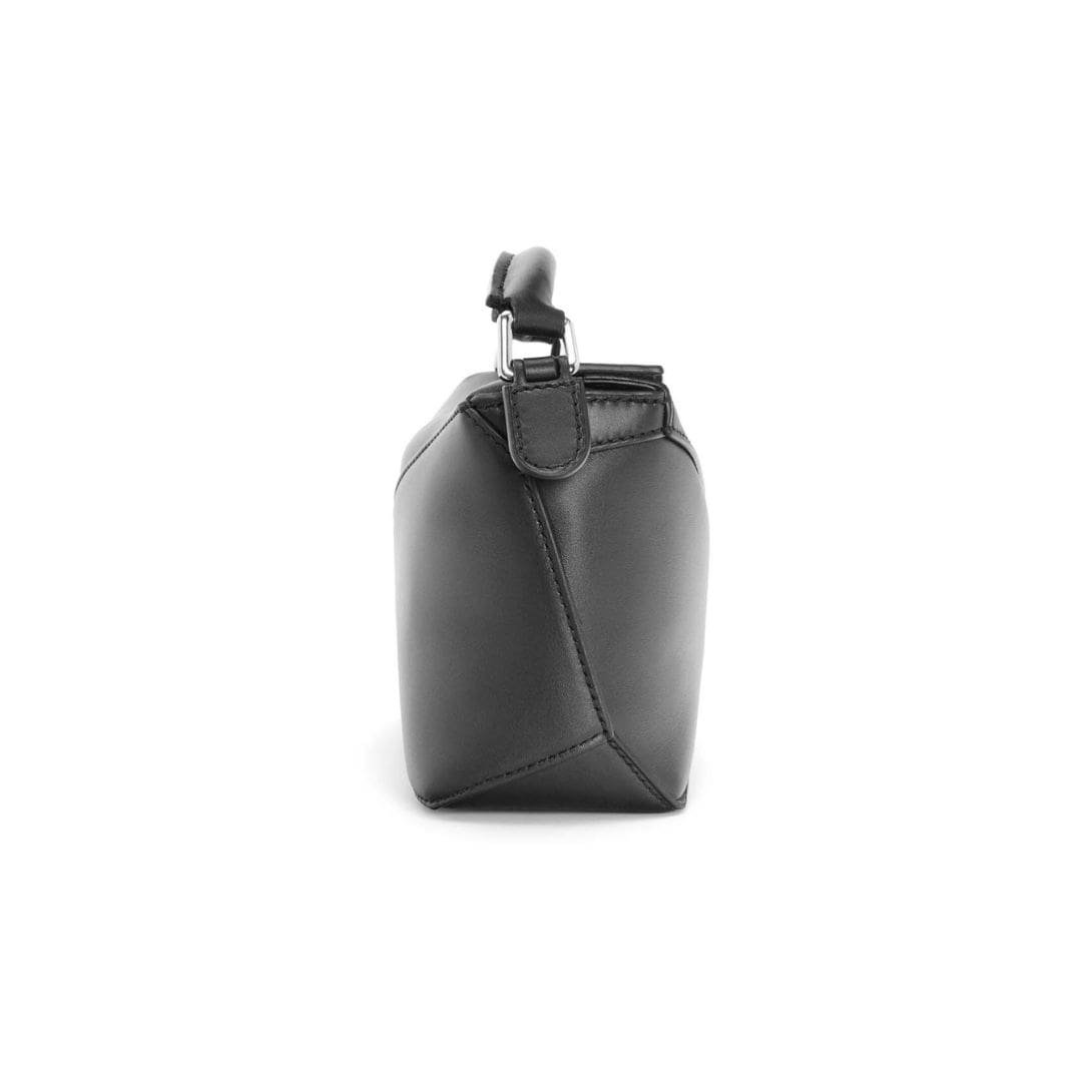 LOEWE MINI PUZZLE BAG IN SATIN CALFSKIN