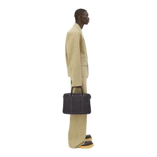 BOTTEGA VENETA SMALL INTRECCIATE BRIEFCASE