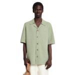 NANUSHKA ZIKO TERRY-KNIT SHIRT FADED SAGE
