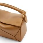 LOEWE SMALL PUZZLE BAG IN SATIN CALFSKIN