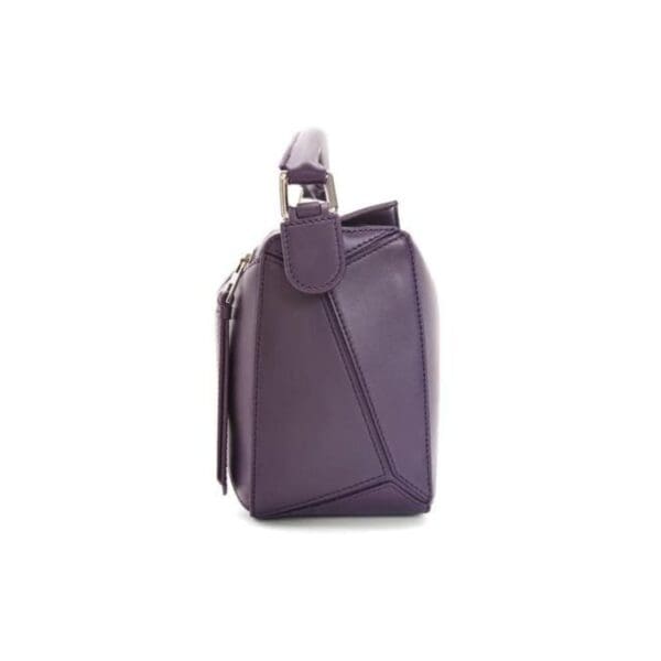 LOEWE SMALL PUZZLE BAG IN SATIN CALFSKIN
