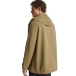 YVES SALOMON SHORT COTTON-BLEND PARKA