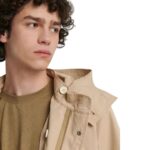 YVES SALOMON COTTON-BLEND FISHTAIL PARKA