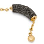 LOEWE MINI SQUEEZE BAG IN LEATHER WITH BEADS