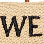 LOEWE STANDARD A4 TOTE BAG IN RAFFIA