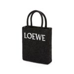 LOEWE STANDARD A5 TOTE BAG IN RAFFIA