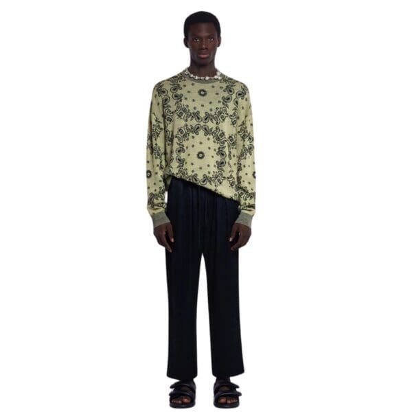 NANUSHKA YOSSI MERINO-JACQUARD SWEATER MULTICOLOR