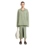 NANUSHKA JORRIT TERRY-KNIT SWEATER FADED SAGE