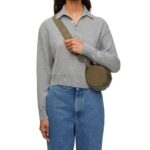 LOEWE LARGE BRACELET CLUTCH BAG IN PLEATED NAPPA