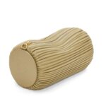 LOEWE LARGE BRACELET CLUTCH BAG IN PLEATED NAPPA
