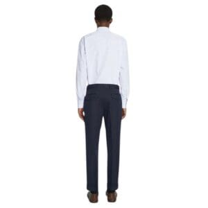 DRIES VAN NOTEN TAPERED CUFFED PANTS