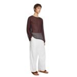 DRIES VAN NOTEN FITTED SILK SHIRT