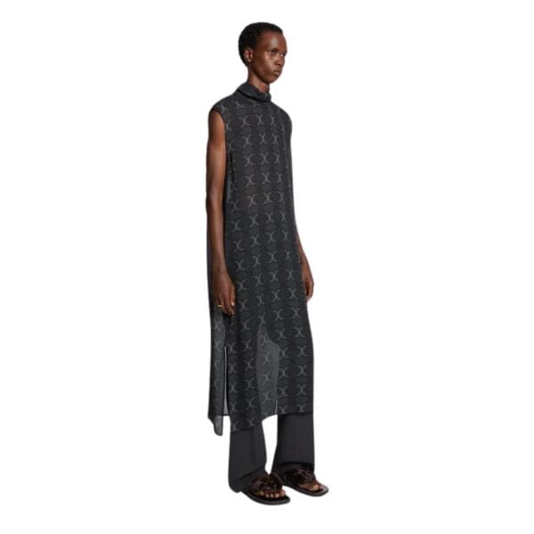 DRIES VAN NOTEN LONG SHEER SHIRT