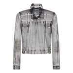 DSQUARED2 ICON WHITE COAL WASH DENIM JACKET