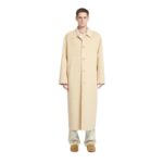 NANUSHKA LUCIAN DOUBLE WOOL AND SILK-BLEND COAT WHITE