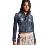 DSQUARED2 MEDIUM SUPER STAR WASH CLASSIC JEANS JACKET
