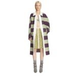 DRIES VAN NOTEN STRIPED KIMONO COAT AUBER