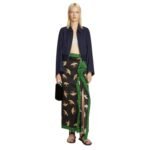 DRIES VAN NOTEN KIMONO BOMBER NAVY