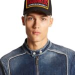 DSQUARED2 HERITAGE DENIM BIKER JACKET