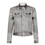 DSQUARED2 ICON WHITE COAL WASH DAN JEANS JACKET
