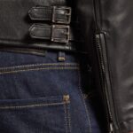 DSQUARED2 LEATHER BIKER BOMBER