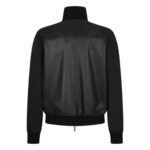 DSQUARED2 MIXED LEATHER BOMBER