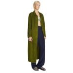 DRIES VAN NOTEN LOOSE FIT MAC GREEN