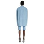 DRIES VAN NOTEN OVERSIZED DENIM BLAZER LIGHT BLUE