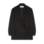 DRIES VAN NOTEN OVERSIZED BLAZER BLACK