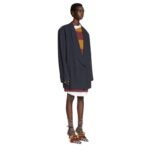 DRIES VAN NOTEN TUXEDO BLAZER ANTHRACITE