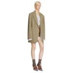 DRIES VAN NOTEN CHECKED BLAZER DESSIN B