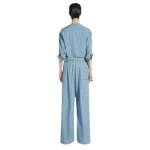 DRIES VAN NOTEN DENIM SHIRT ICE BLUE