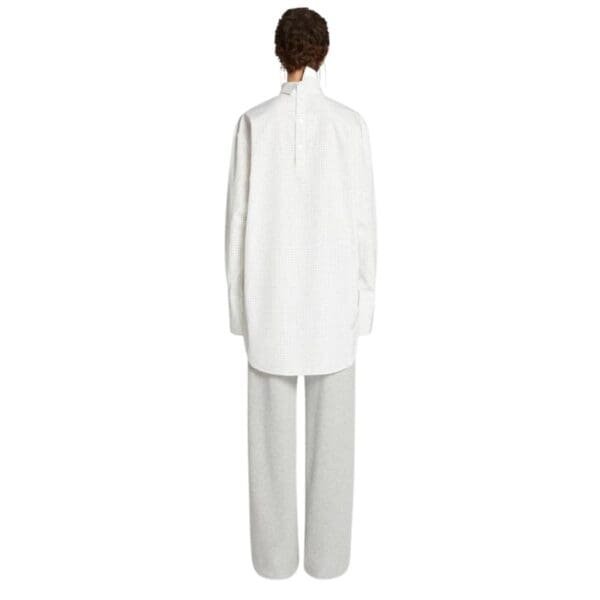 DRIES VAN NOTEN TURTLENECK SHIRT OFF WHITE
