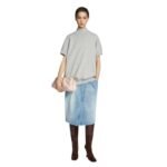 DRIES VAN NOTEN SHORT SLEEVED SWEATSHIRT GREY MELANGE