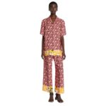 DRIES VAN NOTEN SHORT SLEEVE SHIRT PINK