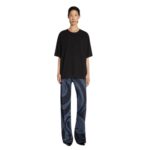 DRIES VAN NOTEN LOOSE COTTON TEE BLACK