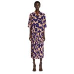 DRIES VAN NOTEN SHORT SLEEVE SHIRT PURPLE