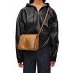 LOEWE GOYA PUFFER BAG IN SHINY LAMBSKIN