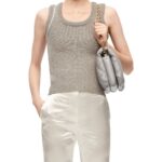 LOEWE GOYA PUFFER BAG IN SHINY LAMBSKIN