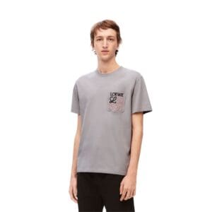 LOEWE RELAXED FIT T SHIRT IN COTTON