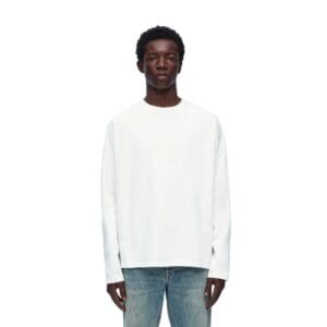 LOEWE LOOSE FIT LONG SLEEVE T SHIRT IN COTTON