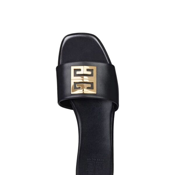 GIVENCHY 4G FIAT MULES IN LEATHER