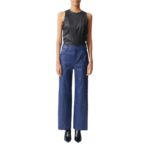 STOULS BENNY LEATHER TRUMPET PANTS