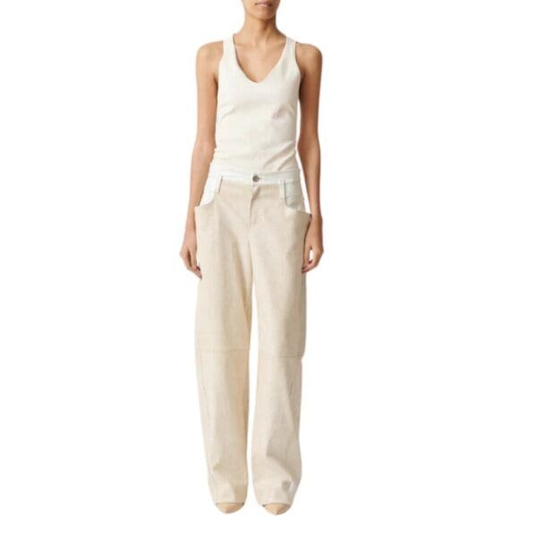 STOULS CASSIDY OVERSIZED LEATHER PANTS