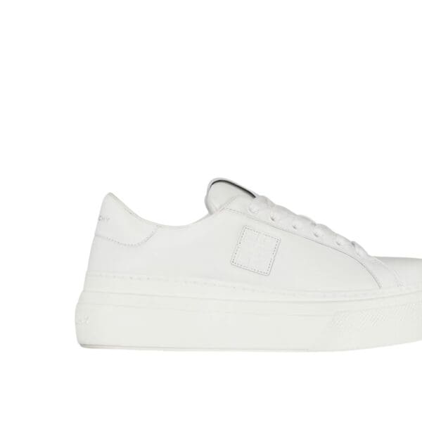 GIVENCHY CITY PLATFORM SNEAKERS IN LEATHER