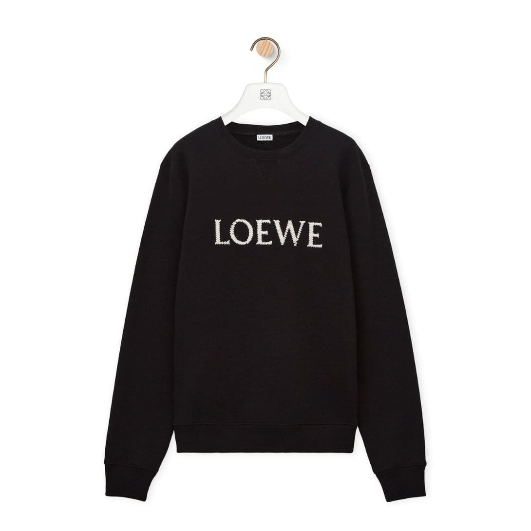 LOEWE REGULAR FIT SWEATSHIRT IN COTTON