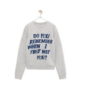 LOEWE REGULAR FIT SWEATSHIRT IN COTTON